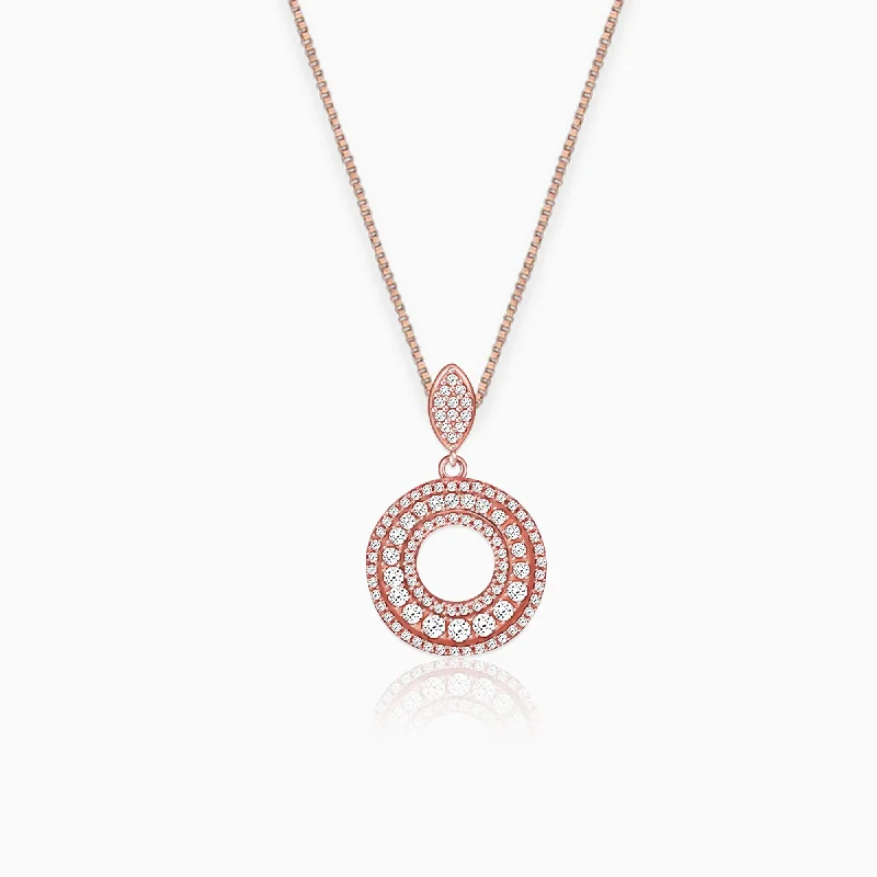 Once-A-Year Jewelry Deals – Shop Before They’Re Gone Rose Gold Classic Pendant with Link Chain