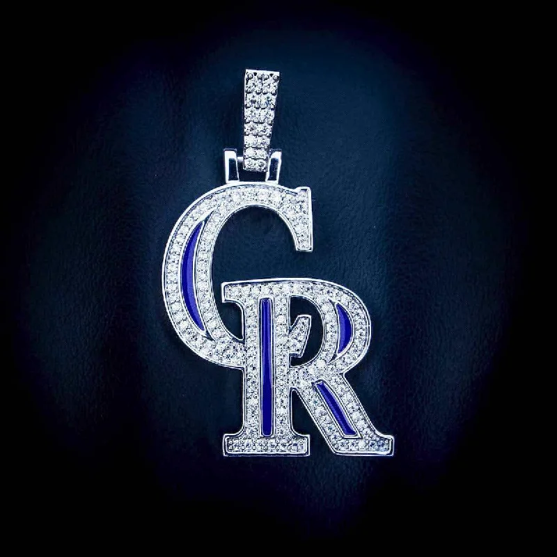 Exclusive Jewelry Sale Event – Shop Now Colorado Rockies Official MLB Logo Pendant