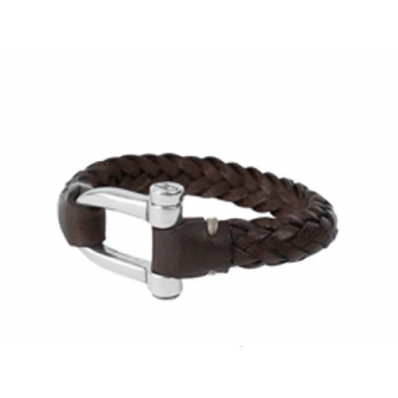 Exclusive Jewelry Sale – Grab Timeless Pieces Now CXC Equestrian Braided Leather Unisex Bracelet