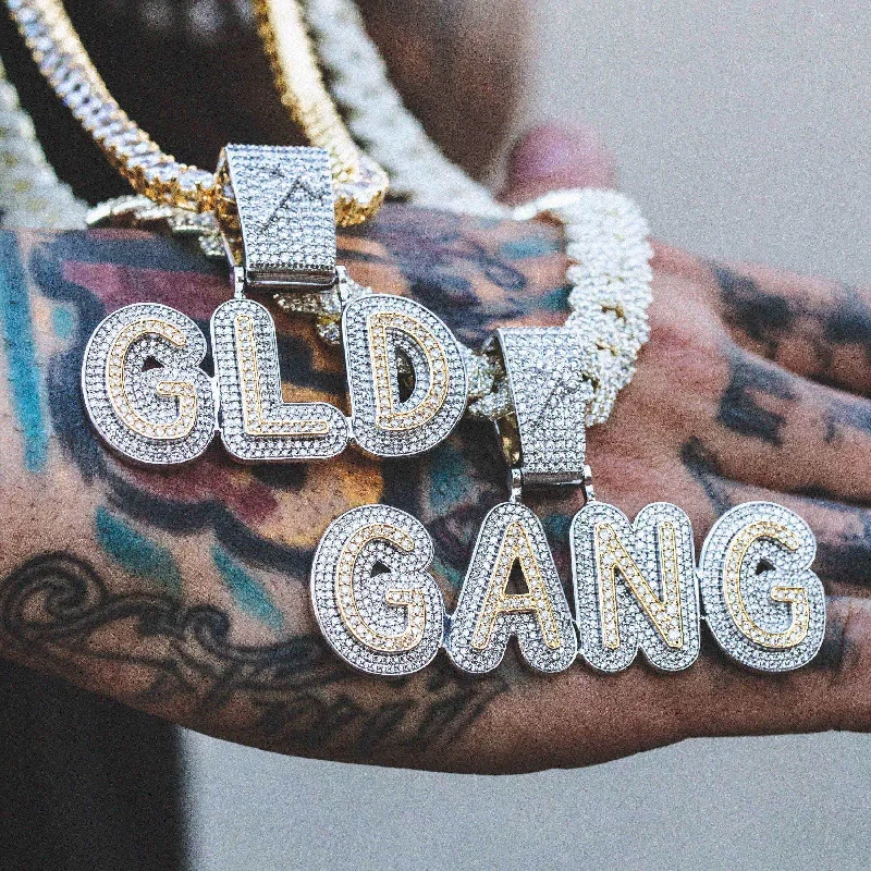 Exclusive Jewelry Bundles At Discounted Prices GLD's 2-Tone Custom Layered Font