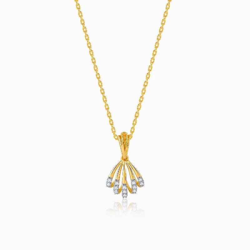 Don't Miss Out On Jaw-Dropping Jewelry Discounts Gold Halcyon Diamond Pendant