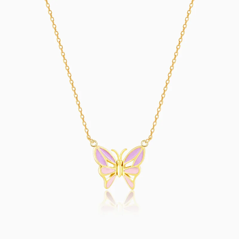 Seasonal Jewelry Deals – Elevate Your Style Golden Flutter With Joy Butterfly Necklace