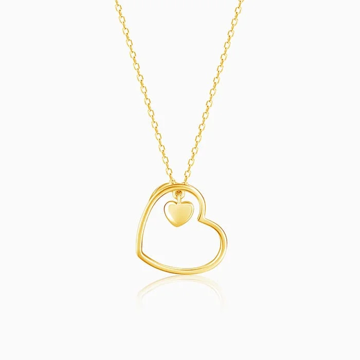 Seasonal Jewelry Deals – Elevate Your Style Golden Heart Necklace