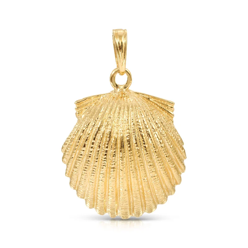 Limited-Time Jewelry Sale – Don't Miss These Deals Golden Scallop Shell