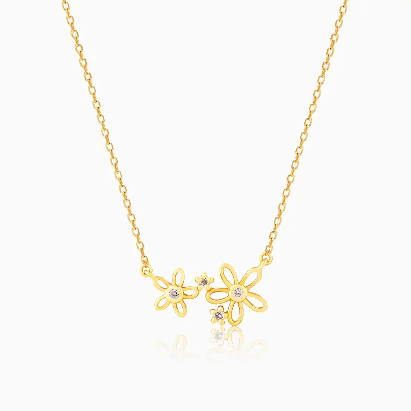 Huge Savings On Timeless Jewelry Collections Golden Shimmer Bloom Necklace