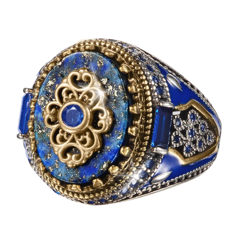 Unmissable Discounts On Timeless Jewelry Pieces Lapis Legacy Men's Ring