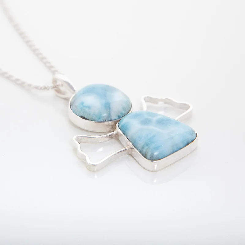 Upgrade Your Collection With Our Limited-Time Jewelry Sale Larimar Pendant Angel X