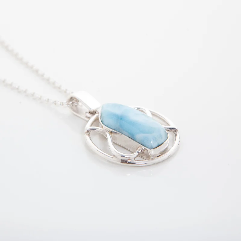 Discounted Luxury Jewelry – Shine Without The Splurge Larimar Pendant Bloom