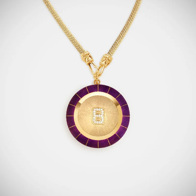 Bohemian-Inspired Jewelry For Free-Spirited Fashion Magic 8 Ball Purple