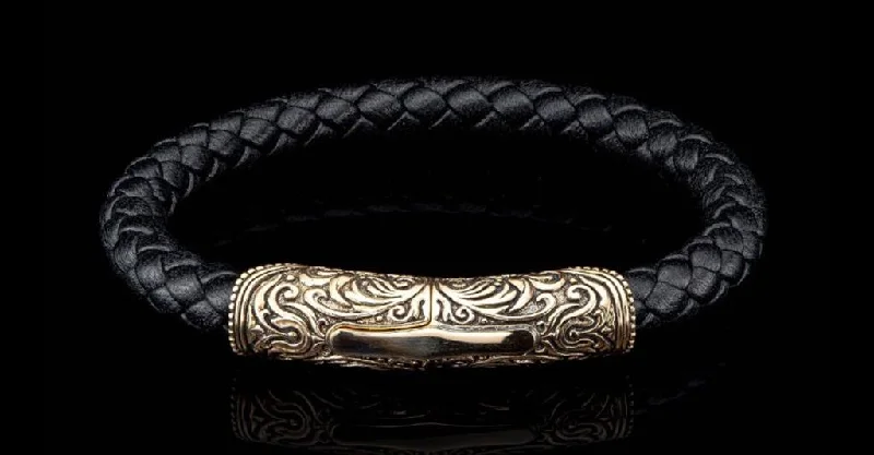 Best-Selling Jewelry Styles Now At Exclusive Discounts 'Milan' Braided Leather Bracelet