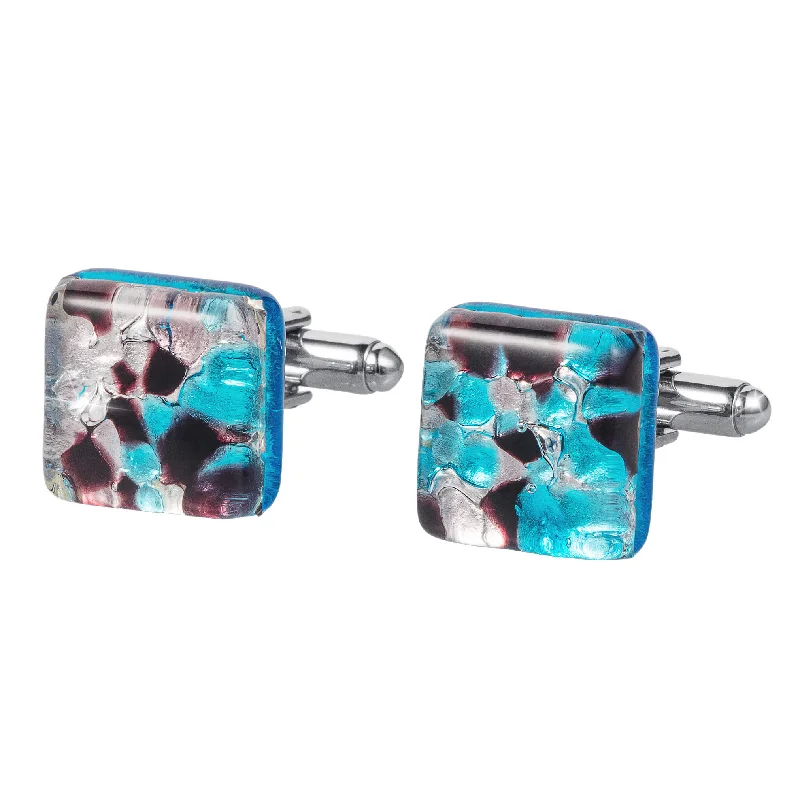 Sparkle For Less – Shop Our Limited-Time Jewelry Deals Murano Mosaic Cufflinks