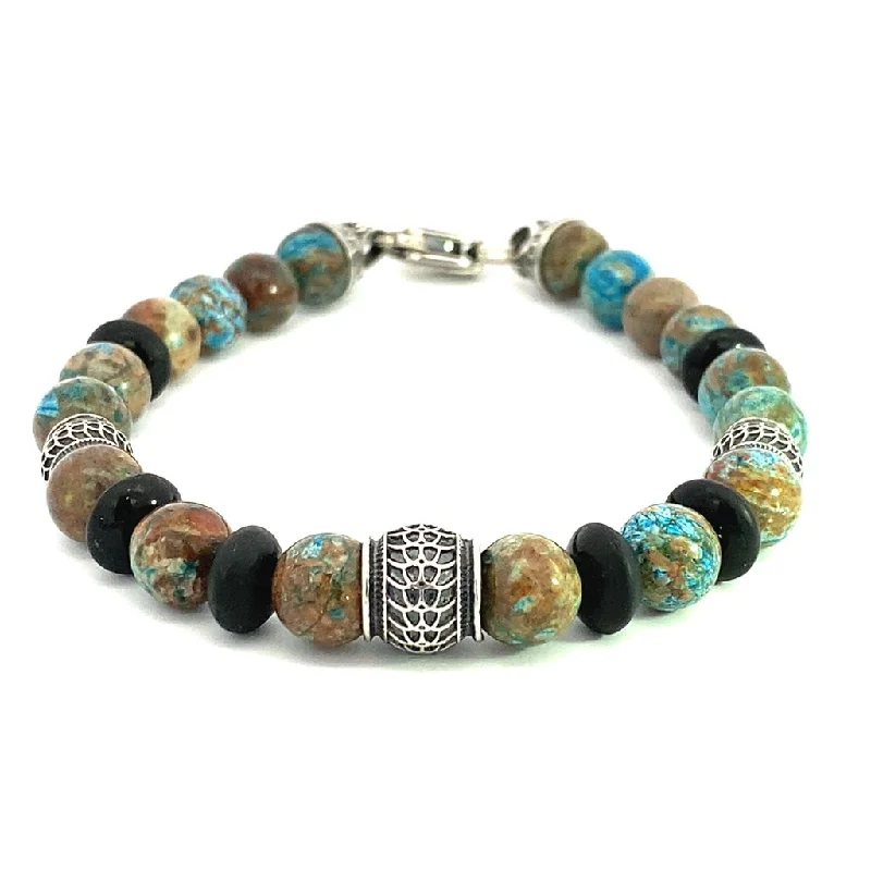 Eco-Friendly Sustainable Jewelry For Conscious Buyers 'Newport' Beaded Bracelet