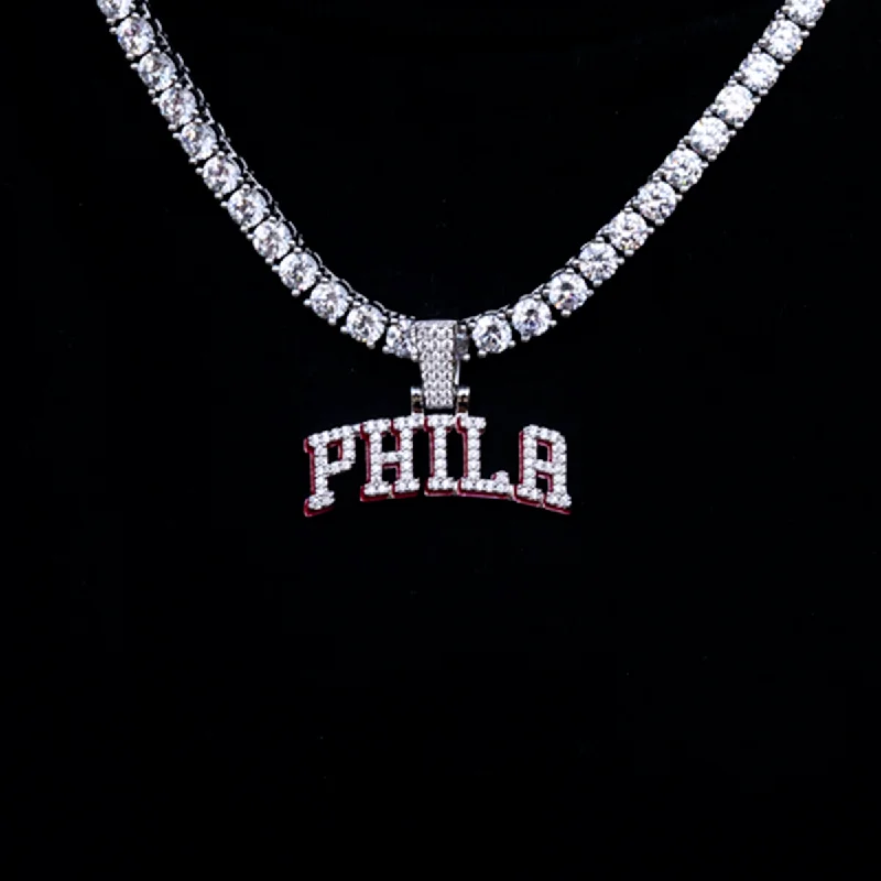 Limited-Time Jewelry Sale – Don't Miss Out On Dazzling Discounts Philadelphia 76ers City Logo Pendant