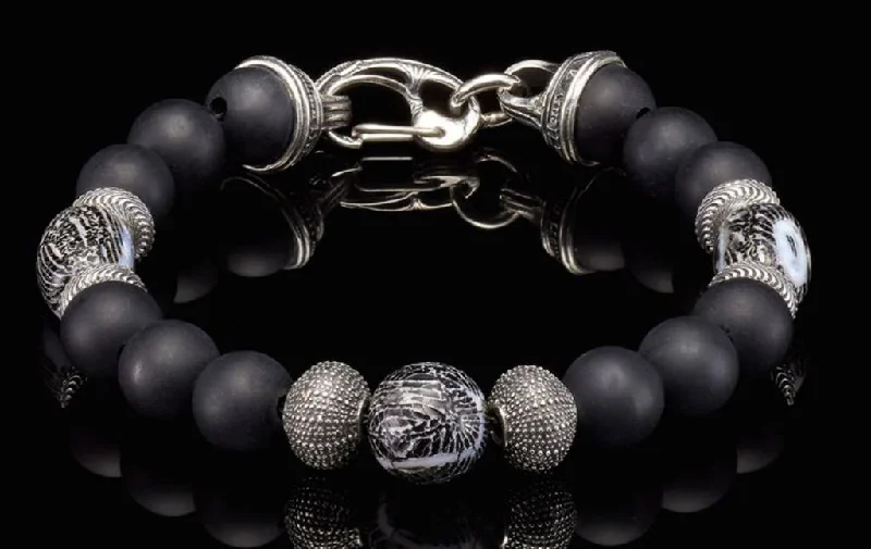 Affordable Glamour – Must-Have Jewelry At Special Rates Sterling Silver 'Freediver' Beaded Bracelet