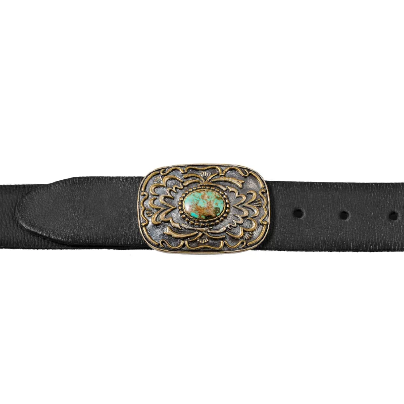 Luxury Meets Affordability – Jewelry Sale Now Live Turquoise Black Leather Belt