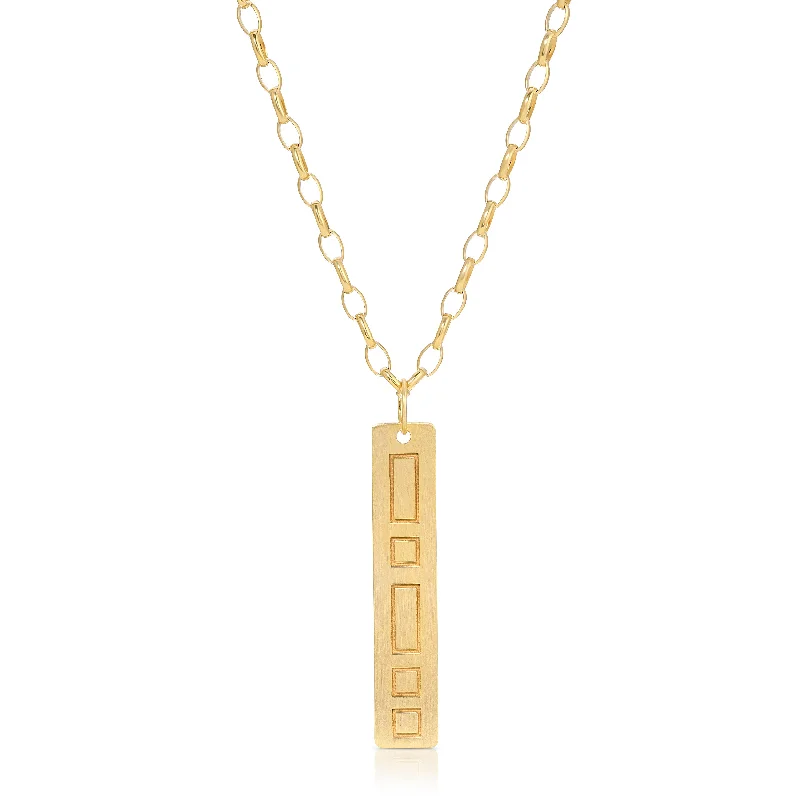 Shop Dazzling Jewelry At The Best Prices Virtues Pendant - Rectangle