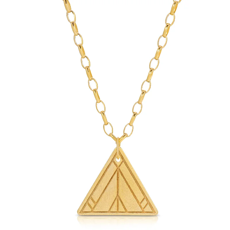 Shop Dazzling Jewelry At The Best Prices Virtues Pendant - Triangle