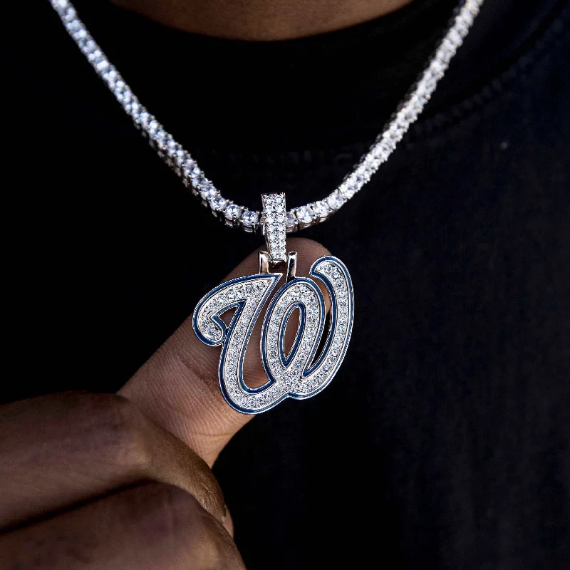 Seasonal Jewelry Clearance – Best Styles At The Lowest Prices Washington Nationals Official MLB Logo Pendant