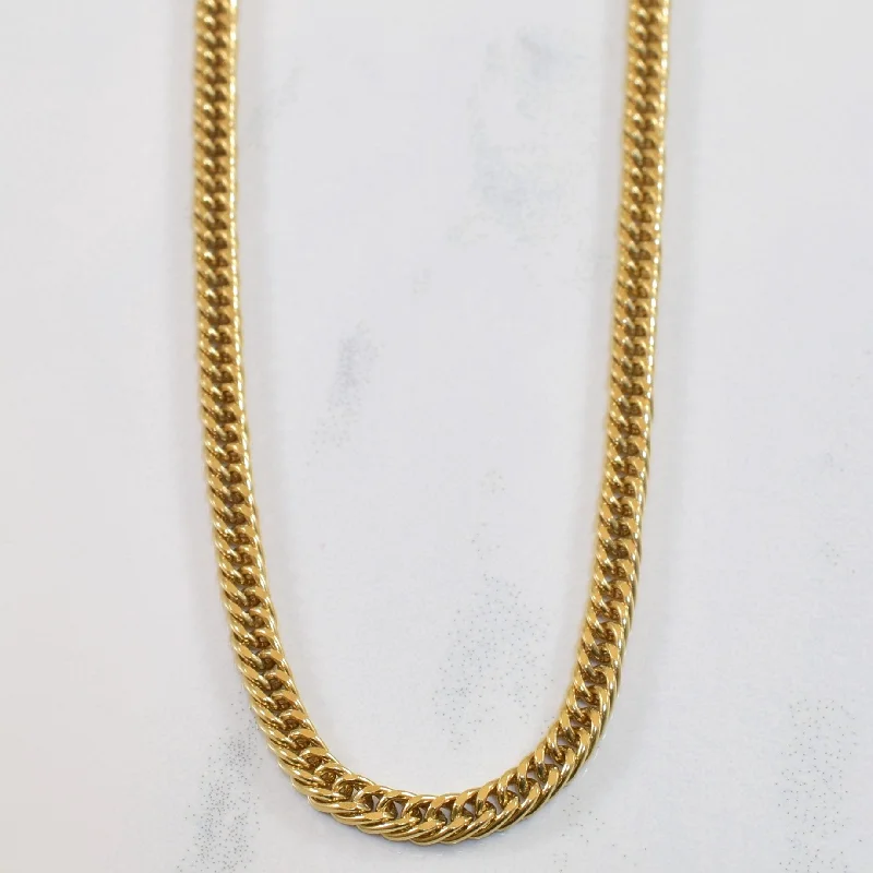 Jewelry Clearance – Final Chance To Save Big 10k Yellow Gold Curb Chain | 20" |