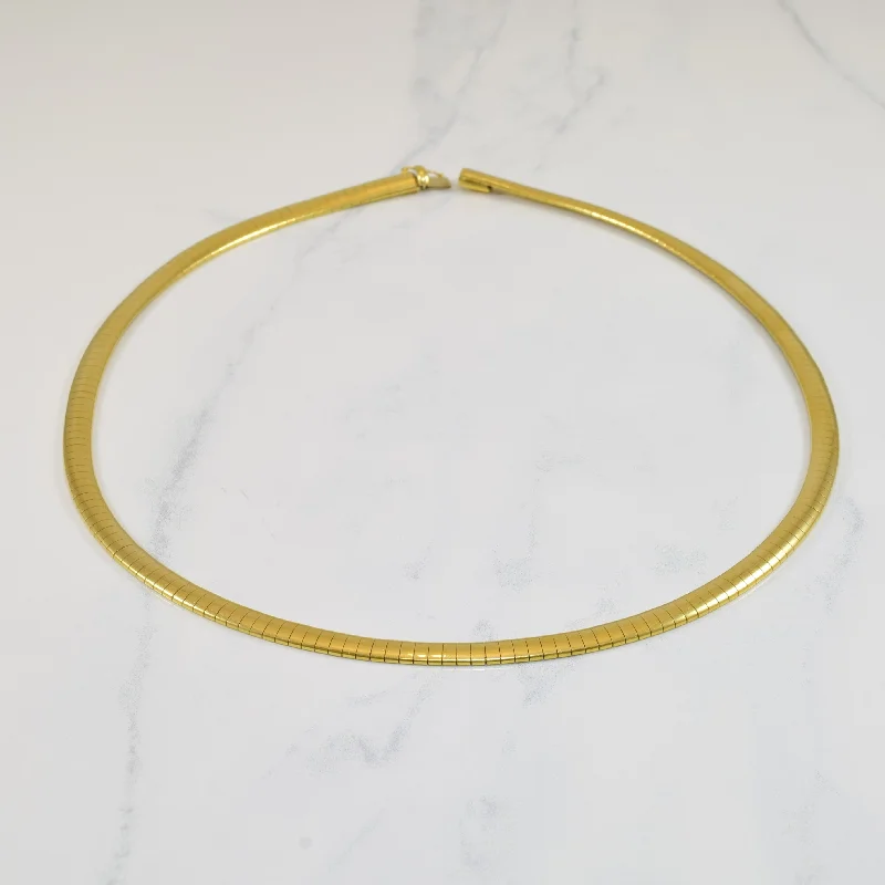 Affordable Elegance – Special Jewelry Sale Now Live Birks' Yellow Gold Omega Chain | 17" |