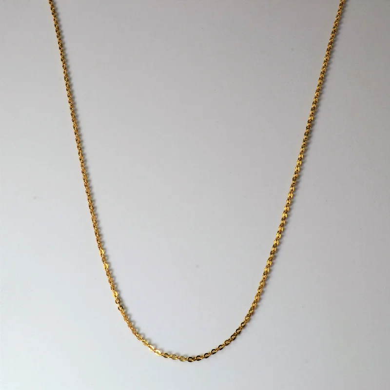 Shop Fine Jewelry With Exclusive Savings 18k Yellow Gold Cable Chain | 23" |