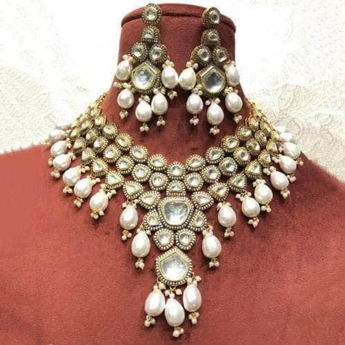 Exclusive Gemstone Jewelry At Special Prices Ad Kundan Baroque Hanging Set