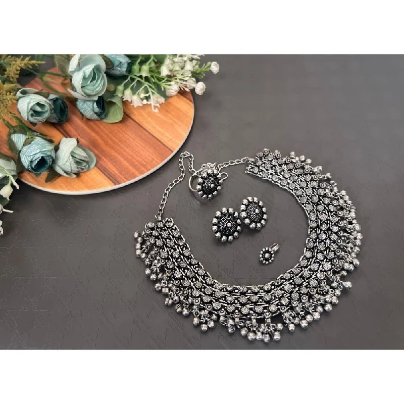 Bold And Beautiful Jewelry Now At Irresistible Prices Akruti Collection Oxidised Combo Set