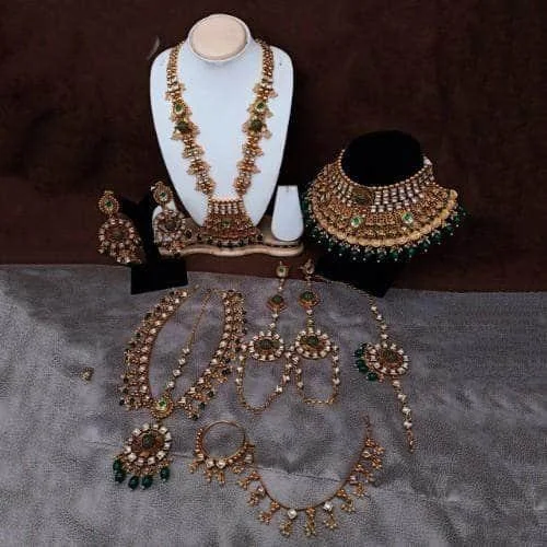 Luxury Jewelry Sale – Sparkle For Less Antique Full Bridal Choker Set