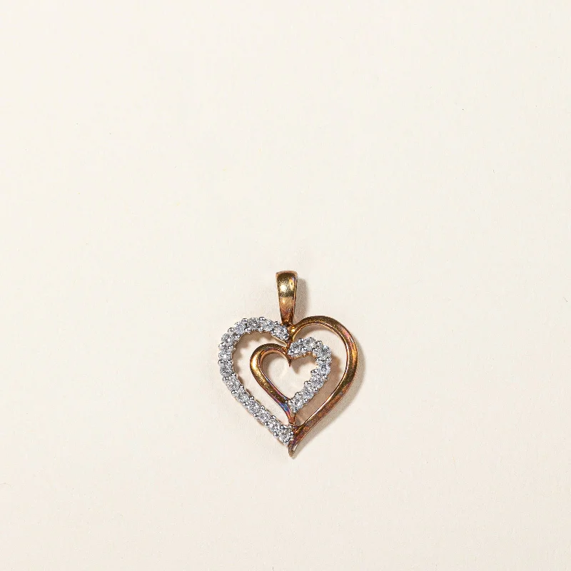 Personalized Jewelry At Special Discount Rates Diamond Heart Pendant | 0.20ctw |