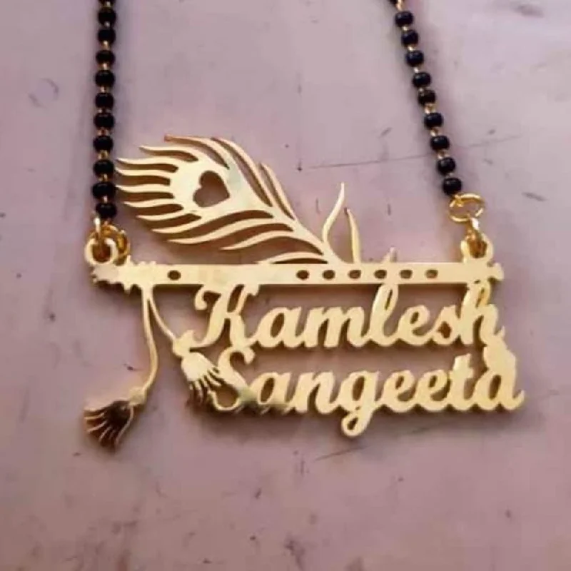 High-End Jewelry, Now More Affordable Than Ever H K Fashion Gold Plated Customize Mangalsutra