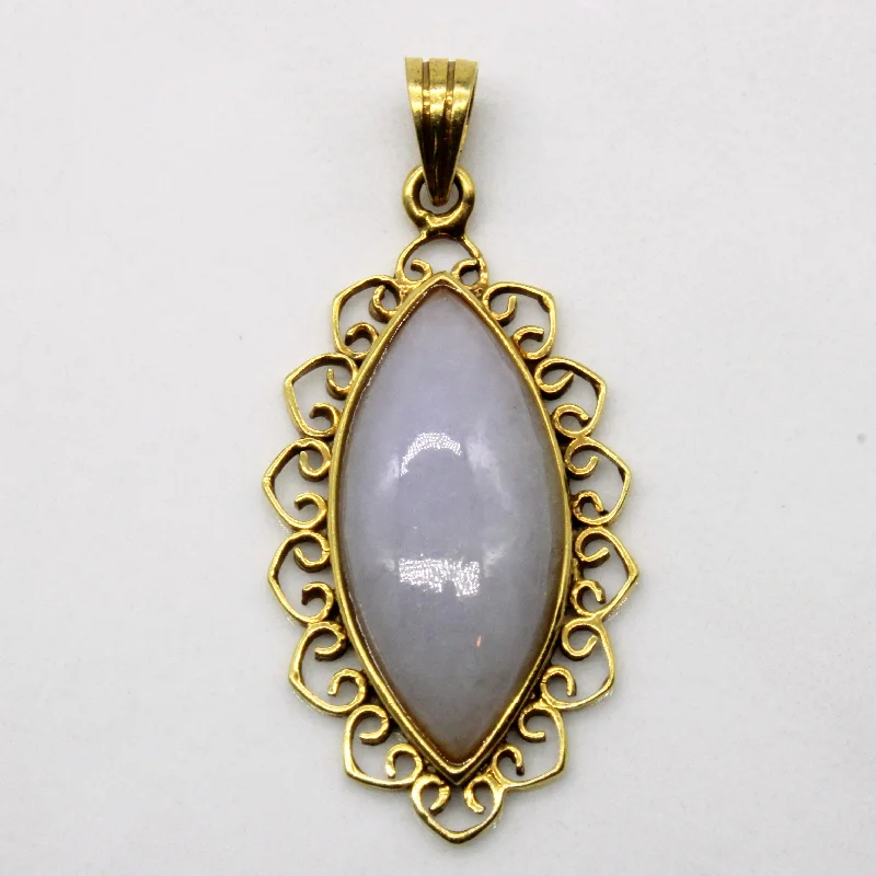 Sparkle More For Less – Jewelry Sale Happening Now Ornate Lavender Jadeite Pendant | 6.80ct |