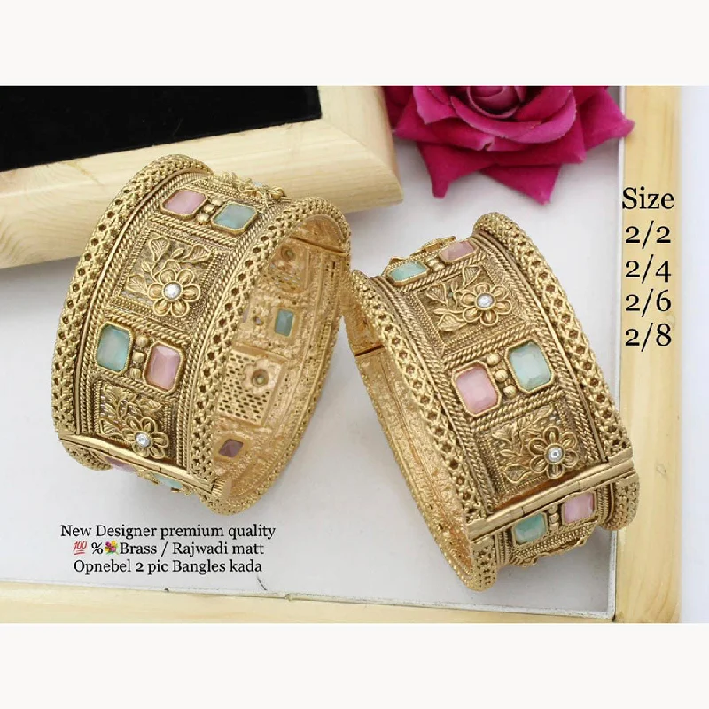 Timeless Jewelry Styles At Wallet-Friendly Prices Manisha Gold Plated Copper Openable Kada