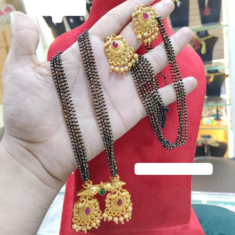 Sparkle In Style With Our Best Jewelry Deals Manisha Jewellery Gold Plated Pota Stone Manglasutra