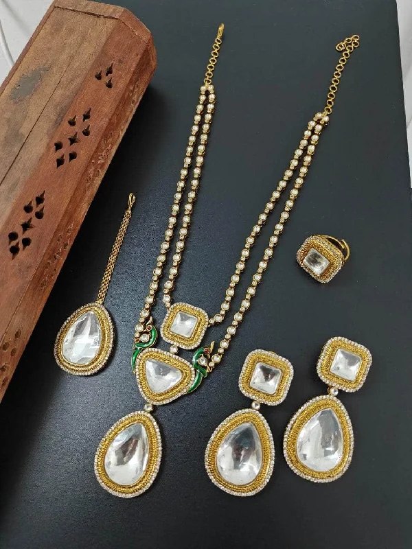 Trendy And Classic Jewelry Now At Reduced Prices Mystery Kundan Drop Set