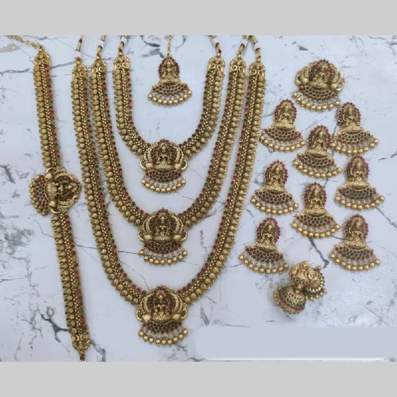 Exclusive Jewelry Discounts – Shop Now For Savings Sai Fashion Gold Plated Bridal Jewellery Set