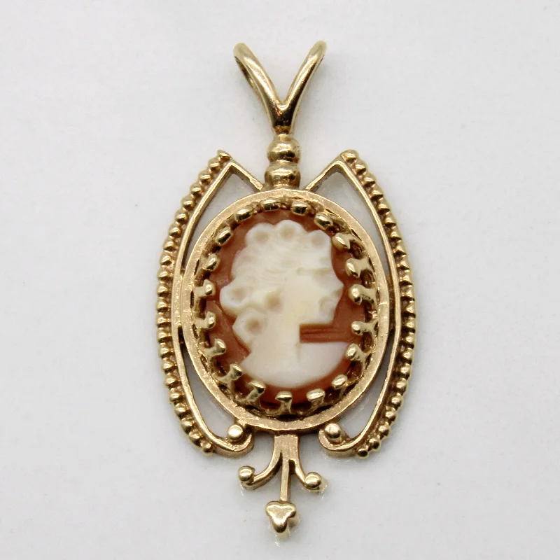 Elegant Designs, Unbeatable Discounts – Shop Jewelry Now Mid Century Shell Cameo Pendant | 0.75ct |