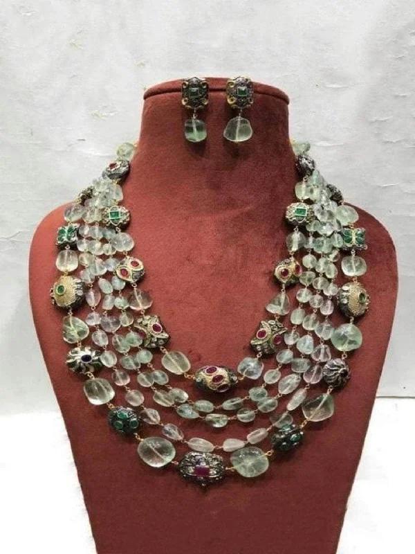 Affordable Luxury Jewelry For Every Occasion Semi Precious Layered Necklace Set