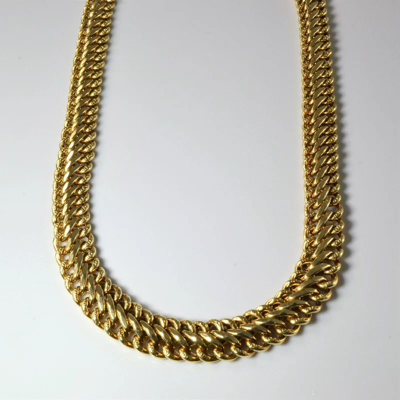 Shop Trending Jewelry With Exclusive Savings 14k Yellow Gold Parallel Chain Choker | 15" |